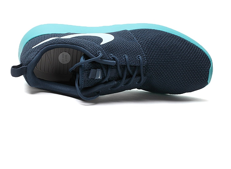 nike Roshe running chaussures hommes en bleu fonce (3)